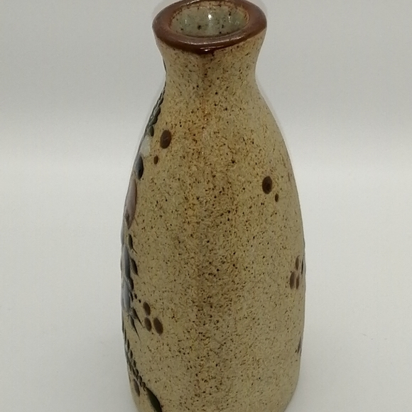 VTG. Tonala Mexican Art Pottery Bud Vase - Picture 3 of 15